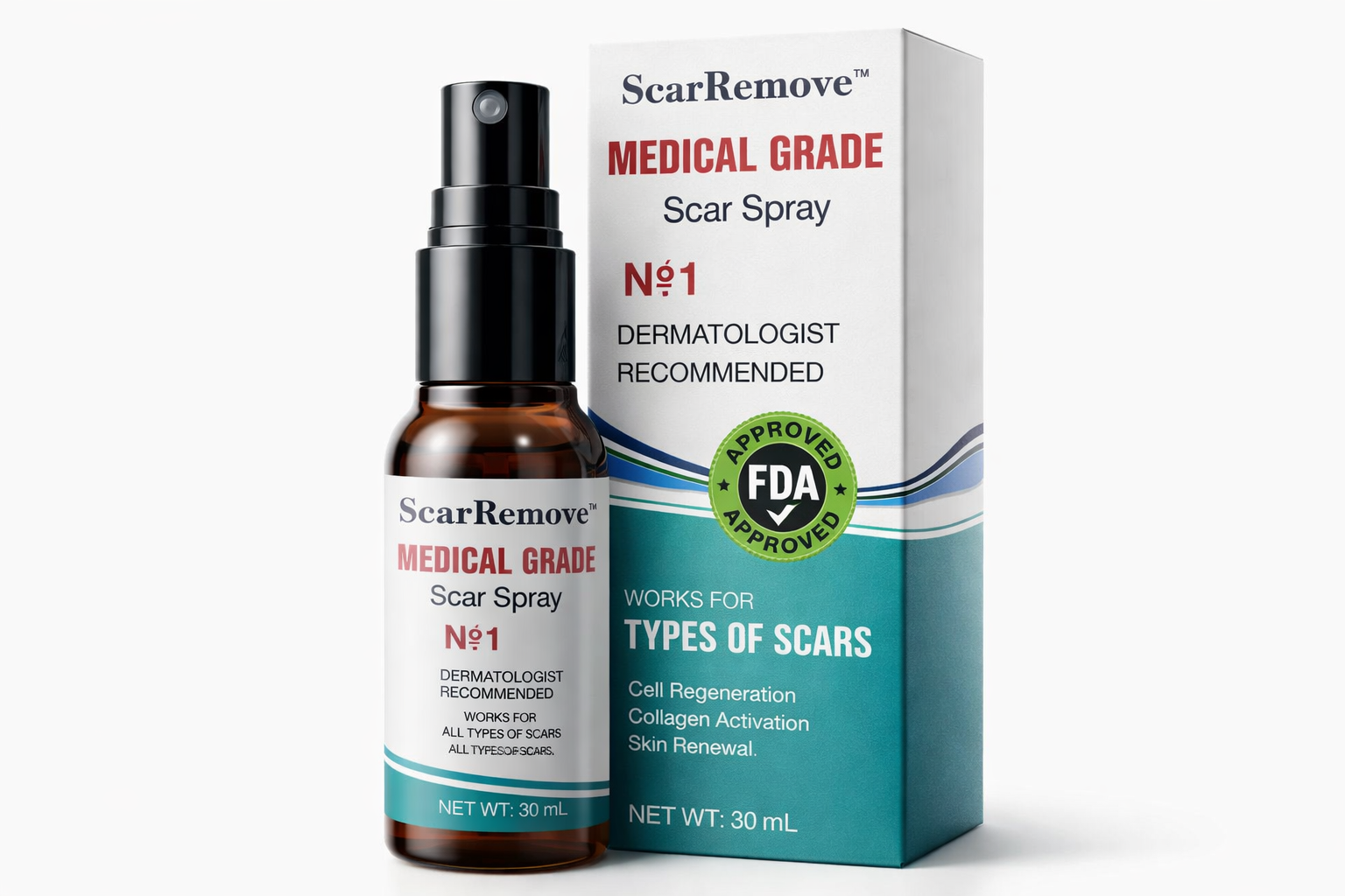 ScarMed™ |SPRAY PARA CICATRICES E IMPERFECCIONES